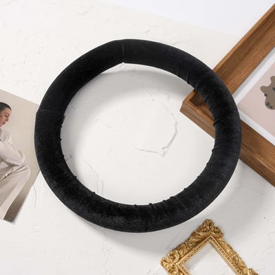 Jauns Round Velvet Heatless Curling Rod Lazy Curler Sleeping Galvas saite Matu Ruļļi Frizieru instrumenti Nekarstoši matu loki meitenēm