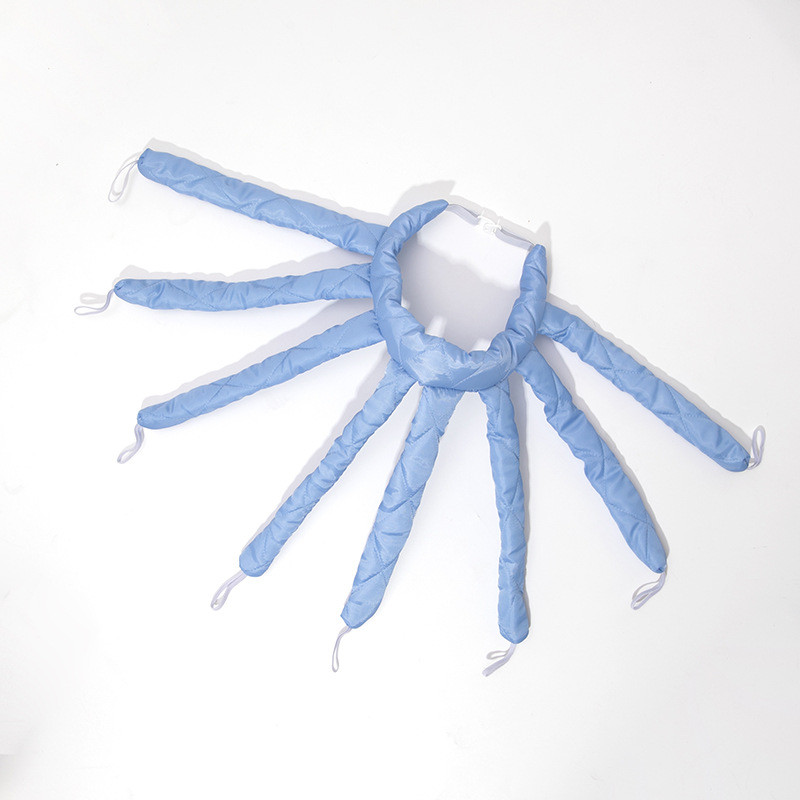 Lazy Hair Ruļļi Matu Ruļļi Nekarsējami Lokšķēres Galvas Lente Cirtas Zīda lente Miega Mīksts Viļņu veidotājs Bez Karstuma cirtas Lente