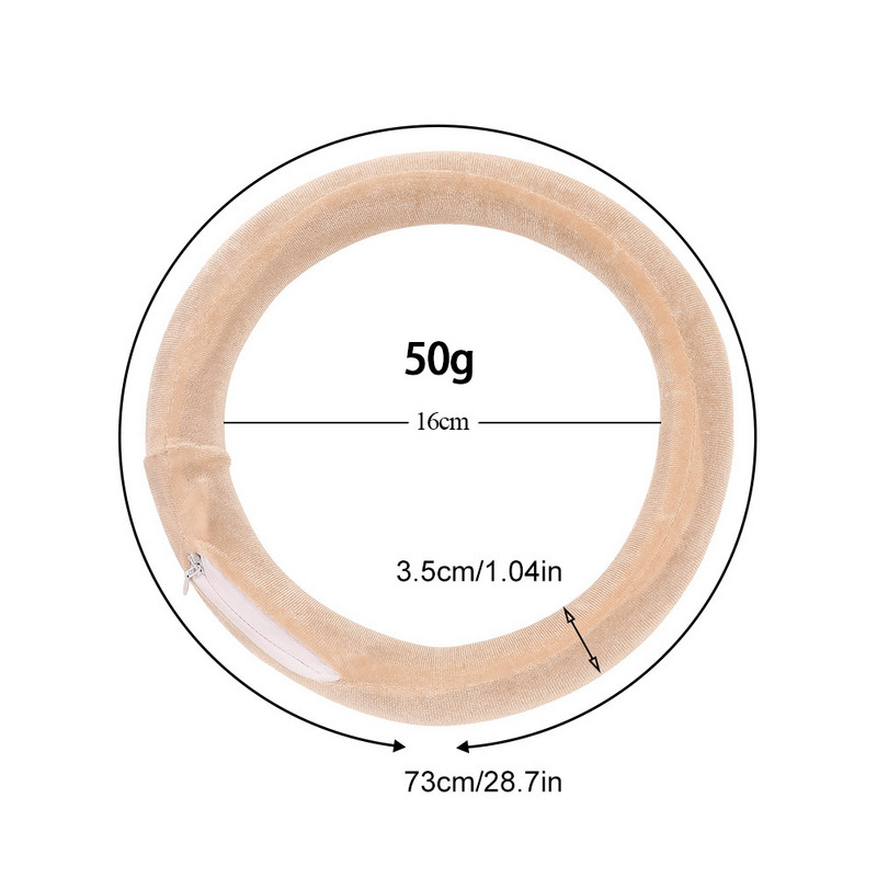 Šipka za kovrče bez zagrijavanja Traka za glavu Okrugli Vevlet Valjci za kosu Lazy Hair Curlers Sleeping Curler Bar Wave Formers DIY Alati za oblikovanje kose