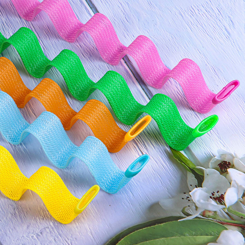 12KOM Uvijač za kosu Magic Curler Loop DIY prijenosni valjci za frizure Štapići Wave Formers Uvijač za kosu bez zagrijavanja Alati za uvijanje kose