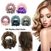 Produse pentru păr ondulat Silk Sleep Ondulător de păr Rolă fără căldură Instrument pentru coafarea părului scurt și lung Onduletoare de păr fără căldură boucleur cheveux