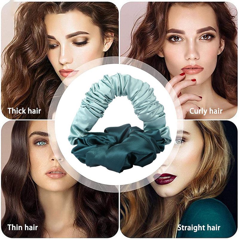 Produkti cirtainiem matiem Silk Sleep matu ruļļi No Heat īsi gari matu veidošanas rīks Heatless matu ruļļi boucleur cheveux