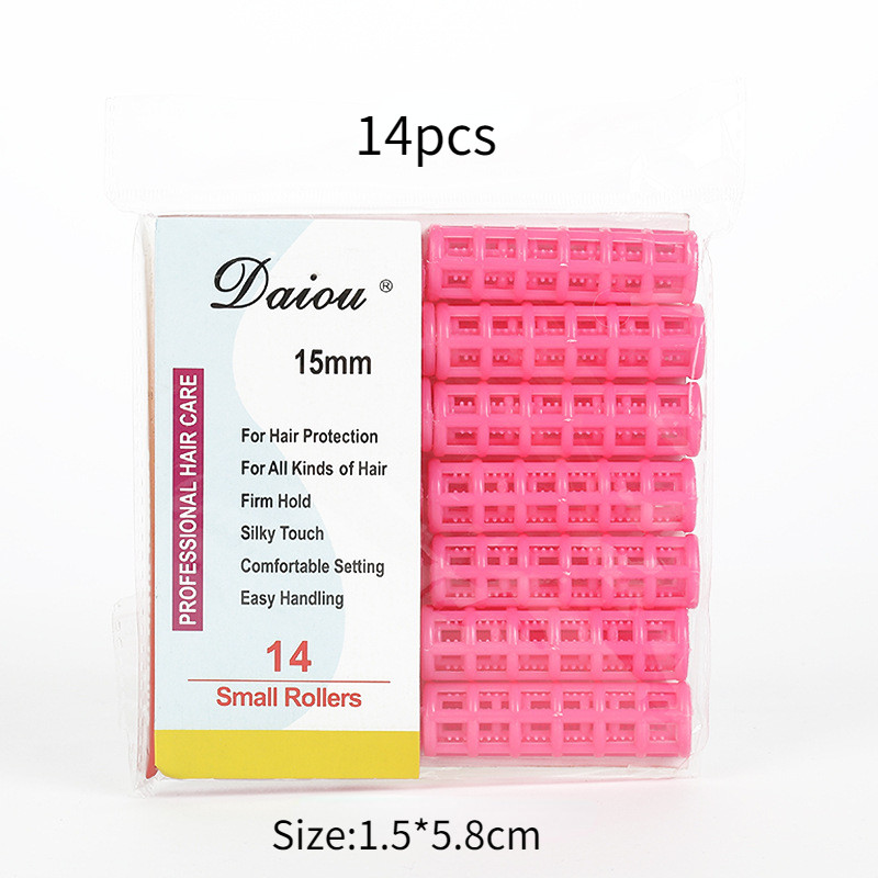 6-14gab/komplekts Matu ruļļi Liels satvēriena klipsi Lazy ruļļi Frizieris DIY Matu veidošanas rīki Skaistumkopšanas aksesuāri Izlases krāsa