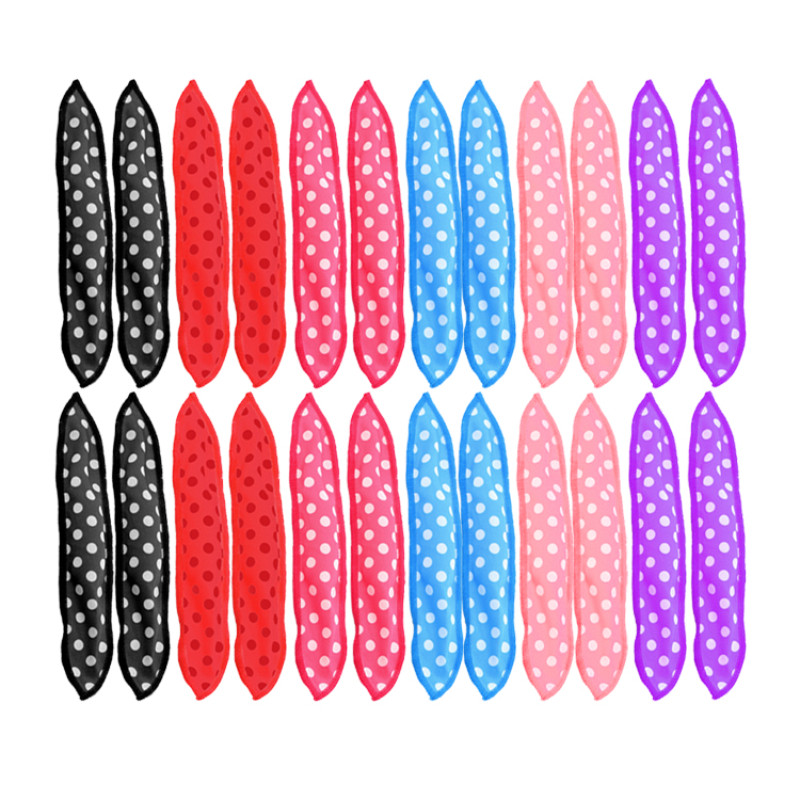 5/10 tk. Soft Sleep juukserullid padi käsnrullid, plekk ilma kuumuseta vahuga juukserullid üleöö juukserullid ilma kuumuseta lokirullid