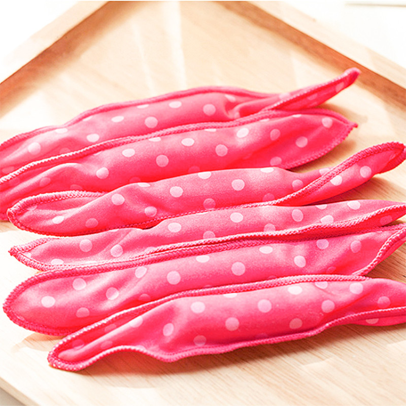 5/10 tk. Soft Sleep juukserullid padi käsnrullid, plekk ilma kuumuseta vahuga juukserullid üleöö juukserullid ilma kuumuseta lokirullid