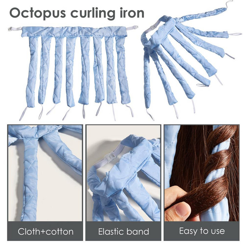 Šipka za kovrče bez zagrijavanja Traka za glavu bez topline Uvijači za kosu Vrpce Uvijači za kosu Sleeping Soft Curler Bar Wave Formers DIY alat za oblikovanje kose