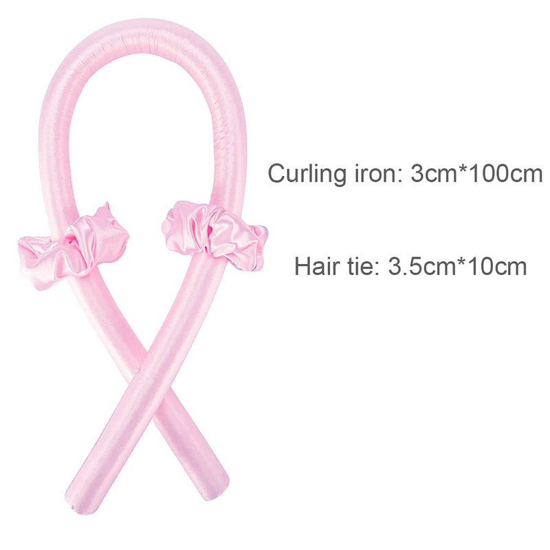Šipka za kovrče bez zagrijavanja Traka za kosu Valjak bez topline Make Curls Slik Satin Soft Sleep Uvijači Lazy Wave Formers Alati za oblikovanje kose