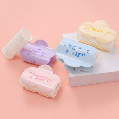 2 vnt. / partijos plaukų voleliai Bang Roll suktukai plaukų suktukai plastikiniai lipnūs plaukų garbanojimo kirpimo įrankiai mergaičių grožio formavimo priemonė