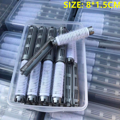 16/20 gab Matu ilgviļņu stieņi, pūkains ilgviļņu stienis matu rullīšu ruļļu komplekts ilgviļņu stieņi frizieru veidošanas rīks salona frizierim mājās