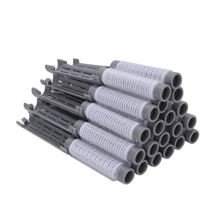 16/20 gab Matu ilgviļņu stieņi, pūkains ilgviļņu stienis matu rullīšu ruļļu komplekts ilgviļņu stieņi frizieru veidošanas rīks salona frizierim mājās