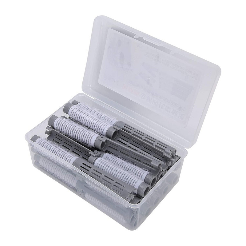 16/20 gab Matu ilgviļņu stieņi, pūkains ilgviļņu stienis matu rullīšu ruļļu komplekts ilgviļņu stieņi frizieru veidošanas rīks salona frizierim mājās