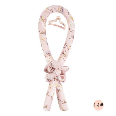 Slik Satin Heatless Hair Curler Headband για γυναίκες Περιτυλίγματος μαλλιών Κορδέλα μπούκλας για κορίτσια Scrunchies Headwear Αξεσουάρ μαλλιών μπούκλα