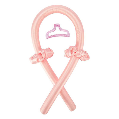 Slik Satin Heatless Hair Curler Headband για γυναίκες Περιτυλίγματος μαλλιών Κορδέλα μπούκλας για κορίτσια Scrunchies Headwear Αξεσουάρ μαλλιών μπούκλα