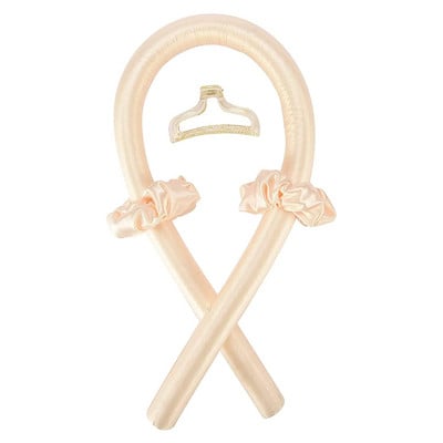 Slik Satin Heatless Hair Curler Headband για γυναίκες Περιτυλίγματος μαλλιών Κορδέλα μπούκλας για κορίτσια Scrunchies Headwear Αξεσουάρ μαλλιών μπούκλα