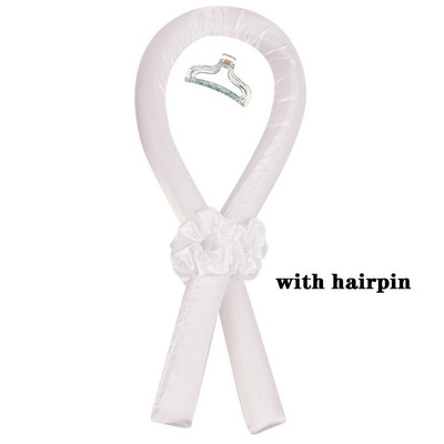 Slik Satin Heatless Hair Curler Headband για γυναίκες Περιτυλίγματος μαλλιών Κορδέλα μπούκλας για κορίτσια Scrunchies Headwear Αξεσουάρ μαλλιών μπούκλα