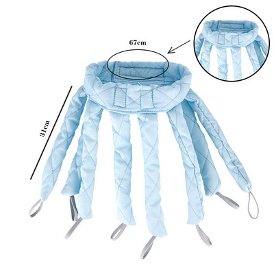 Octopus Heatless Curling Rod peapael Juuste lokirull ilma kuumuseta peapaela reguleeritav eemaldatav juukserulli peapael pikkadele juustele