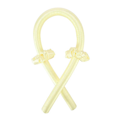 Bez karstuma cirtas Lente Nekarsējama kērlinga stieņa galvas saite cirtas zīda lente slinki ruļļi matu rullīši miega mīksti viļņu veidotāji