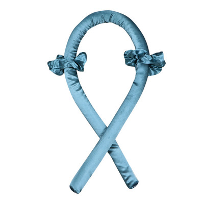 Bez karstuma cirtas Lente Nekarsējama kērlinga stieņa galvas saite cirtas zīda lente slinki ruļļi matu rullīši miega mīksti viļņu veidotāji