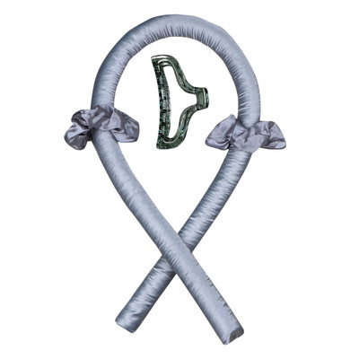 Bez karstuma cirtas Lente Nekarsējama kērlinga stieņa galvas saite cirtas zīda lente slinki ruļļi matu rullīši miega mīksti viļņu veidotāji