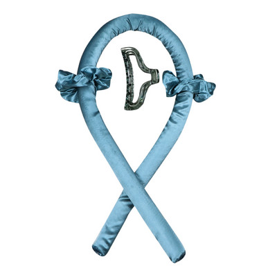 Bez karstuma cirtas Lente Nekarsējama kērlinga stieņa galvas saite cirtas zīda lente slinki ruļļi matu rullīši miega mīksti viļņu veidotāji