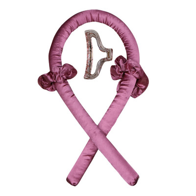 Bez karstuma cirtas Lente Nekarsējama kērlinga stieņa galvas saite cirtas zīda lente slinki ruļļi matu rullīši miega mīksti viļņu veidotāji