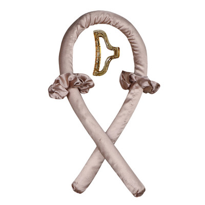 Bez karstuma cirtas Lente Nekarsējama kērlinga stieņa galvas saite cirtas zīda lente slinki ruļļi matu rullīši miega mīksti viļņu veidotāji