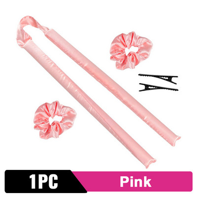 Heatless Curling Rod Bandă Lazy Curler Bentita Bucle Panglică de mătase Dormit Moale Wave Formers Modelare DIY Instrument de coafat
