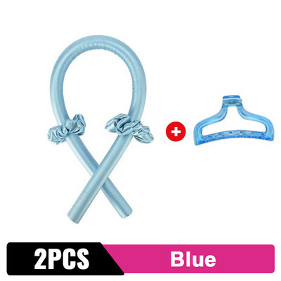 Heatless Curling Rod Bandă Lazy Curler Bentita Bucle Panglică de mătase Dormit Moale Wave Formers Modelare DIY Instrument de coafat