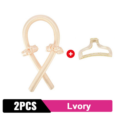 Heatless Curling Rod Bandă Lazy Curler Bentita Bucle Panglică de mătase Dormit Moale Wave Formers Modelare DIY Instrument de coafat