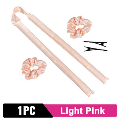 Heatless Curling Rod Bandă Lazy Curler Bentita Bucle Panglică de mătase Dormit Moale Wave Formers Modelare DIY Instrument de coafat