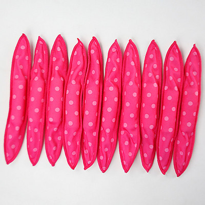 10 gab. matu ruļļi Mīksta miega spilvena matu rullīšu komplekts Labākais elastīgo putu un sūkļa burvju matu kopšanas līdzeklis DIY matu veidošanas rīki