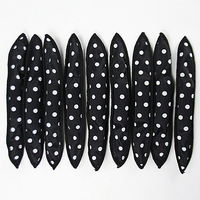 10 gab. matu ruļļi Mīksta miega spilvena matu rullīšu komplekts Labākais elastīgo putu un sūkļa burvju matu kopšanas līdzeklis DIY matu veidošanas rīki