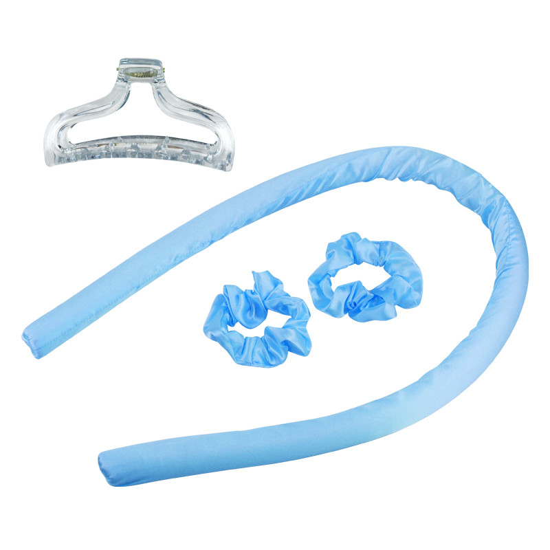 Karštas išpardavimas Moterims miegančios minkštos, nešildomos garbanojimo strypo galvos juostelė plaukams garbanoti