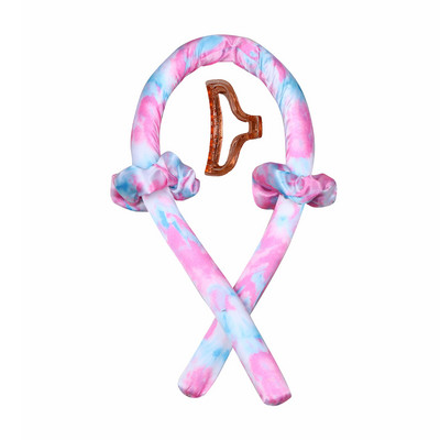 Heatless štap za kovrče Traka za glavu Lazy Curler Set No Heat Curls Svilena vrpca Uvijači za kosu Mekana traka za spavanje Valoviti uvijači za kosu