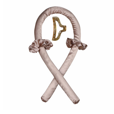 Heatless štap za kovrče Traka za glavu Lazy Curler Set No Heat Curls Svilena vrpca Uvijači za kosu Mekana traka za spavanje Valoviti uvijači za kosu