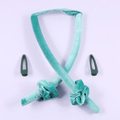 Bigudiuri de păr fără căldură pentru părul lung pentru a dormi peste noapte Fără bucle de căldură Role de bandă pentru curling Instrumente de styling DIY