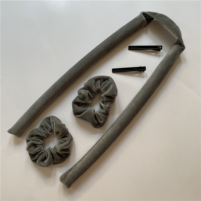 Baršunasti gumeni štapić bez topline štapić za uvijanje čarobnih uvijača za kosu pribor za salone kovrče bez topline savitljivi proizvodi spiralni alati