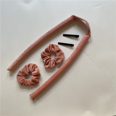 Baršunasti gumeni štapić bez topline štapić za uvijanje čarobnih uvijača za kosu pribor za salone kovrče bez topline savitljivi proizvodi spiralni alati