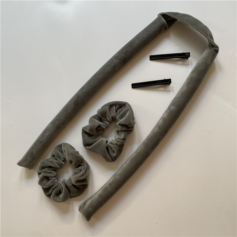 Baršunasti gumeni štapić bez topline štapić za uvijanje čarobnih uvijača za kosu pribor za salone kovrče bez topline savitljivi proizvodi spiralni alati