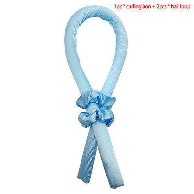 Nekarsējama kērlinga stieņa galvas saite Lazy Curler Zīda kērlinga lente Zīda kērlinga lente Karstuma matu kērlinga lente Padara matus cirtainus