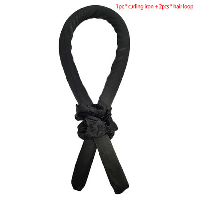 Nekarsējama kērlinga stieņa galvas saite Lazy Curler Zīda kērlinga lente Zīda kērlinga lente Karstuma matu kērlinga lente Padara matus cirtainus