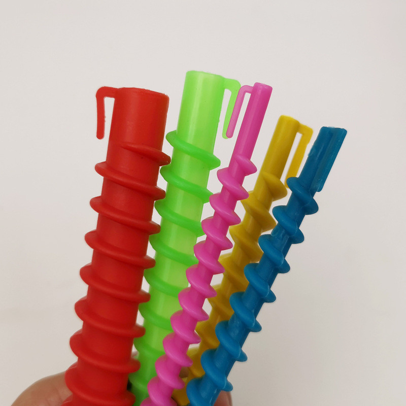 26PCS Plastični valjci za oblikovanje kose Uvijač Spiralne šipke za trajnu Šipke Salon Frizerski alati Brijač Rotirajući vijak Alat za oblikovanje kose