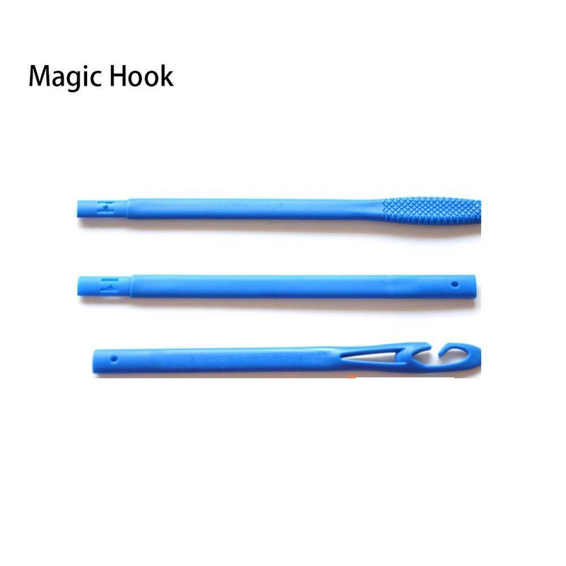 7 različitih veličina 18 kom/set plastičnih uvijača za kosu promjera 2,5 CM Novi čarobni uvijač za kosu DIY Bendy uvijači Alati za oblikovanje kose