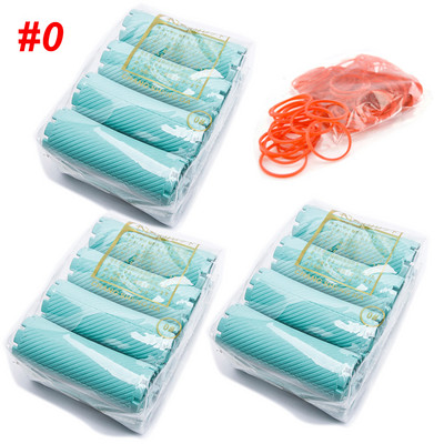 3 paketa/set 25 mm štapići za trajnu kosu s gumicama Kit Hladna trajna šipka Plastični uvijači Valjci Set Wave Fluffy Corn Hair 1507