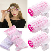 3kom/vrećica Uvijači za kosu Valjci Bang Curl kopče Plastični mali višenamjenski valjci Žene Djevojke Ljepota Uvijači Alat za oblikovanje kose