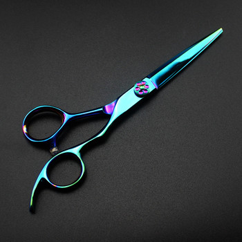 Професионална стомана JP 440c 6 \'\' Зелена ножица ножици за коса фризьорски инструменти ножици за подстригване фризьорски ножици