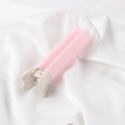 2 gab Bangs matu saknes pūkains matu sprādzes slinks matu sprādzes Matu tops veidošanas lokošanās mucas portatīvie korejiešu matu sprādzes matu ruļļi