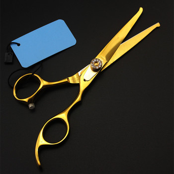 Професионална японска 440c безопасна кръгла глава 6-инчови ножици за рязане фризьорски ножици ножици за изтъняване фризьорски ножици