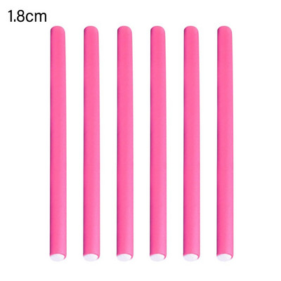 6 tk/partii kuumavaba lokirulli peapael No Heat pehme käsnaga juukserullid magavad laisad juukserullid juuste kujundamise tööriistad