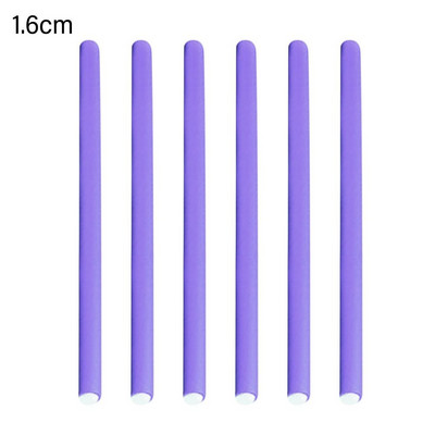 6 tk/partii kuumavaba lokirulli peapael No Heat pehme käsnaga juukserullid magavad laisad juukserullid juuste kujundamise tööriistad